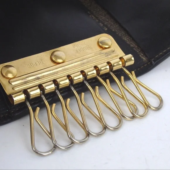 Authentic Fendi Brown and Black Key Holder - Picture 12 of 15